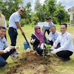 PT TeL Tanam 400 Pohon di Desa Rawan Longsor, Dukung Gerakan Sejuta Pohon